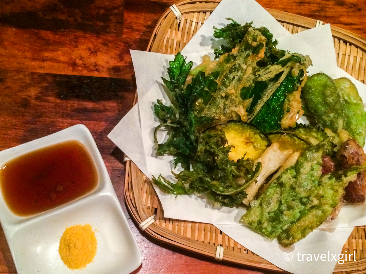 Okinawan Food at Mori no kenja in Ishigaki island, Okinawa, Japan