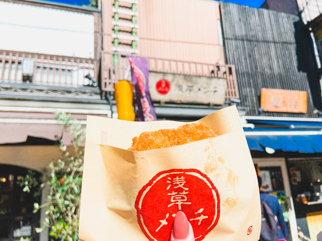 MenchiCutlet at AsakusaMenchi in Asakusa, Tokyo
