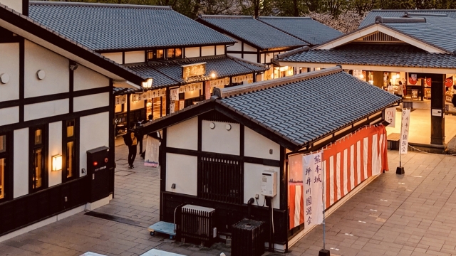 sakuranobaba-josaien in Kumamoto, Japan