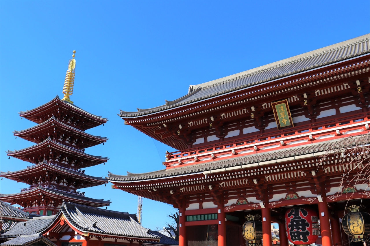 sensoji temple, asakusa, tokyo, Japan