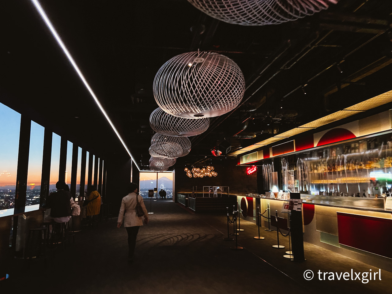 Food, Bar, Restaurant - Shibuya Sky, Tokyo, Japan