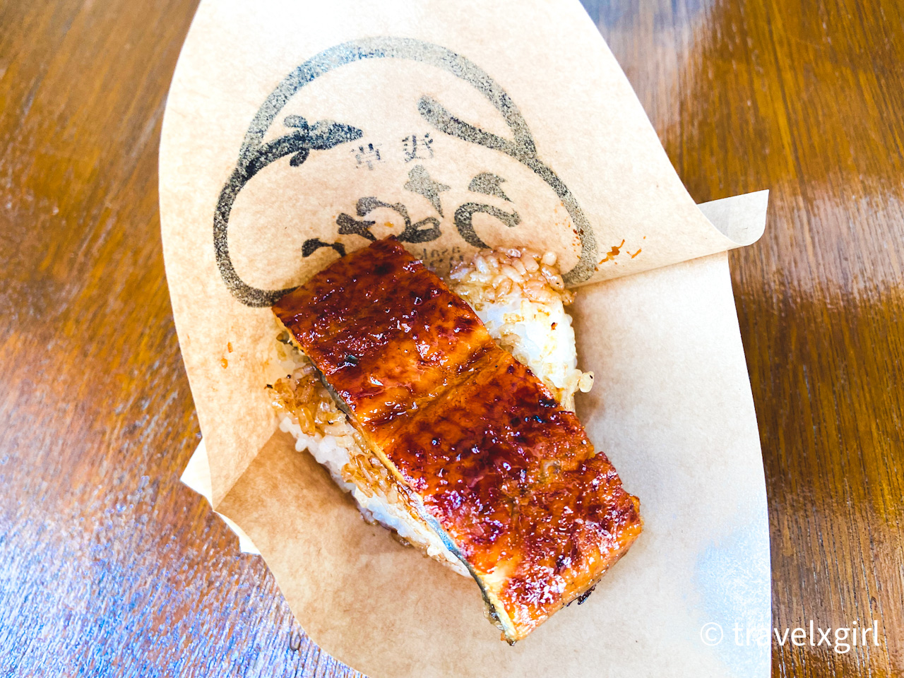 unagi eel at unana in asakusa, tokyo