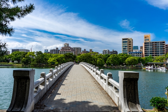 Ohori Park, Hakata, Fukuoka, Japan