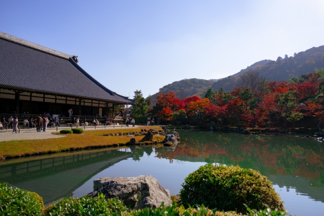 Tenryu-ji Temple, Arashiyama, Kyoto, JAPAN