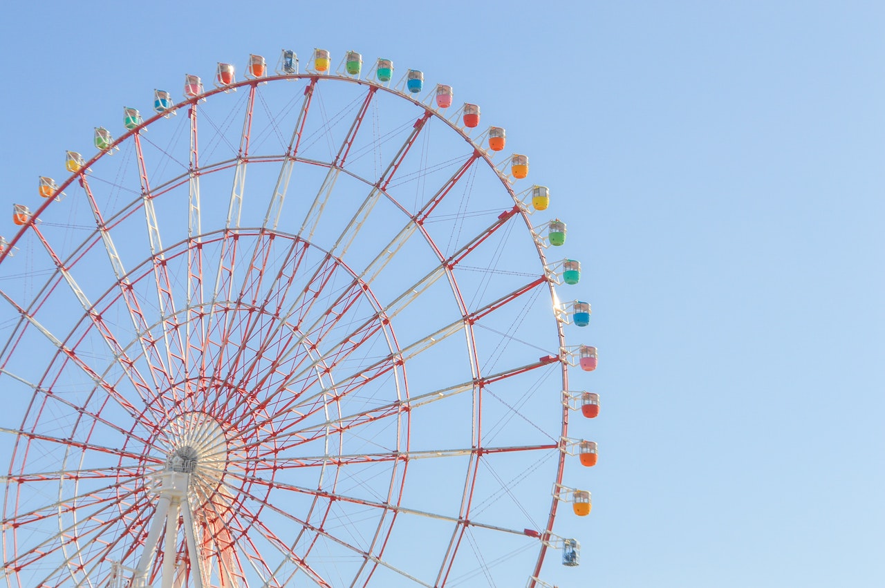 Ferris Wheels, Odaiba, Tokyo