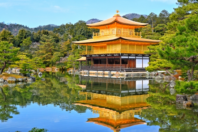 Kinkakuji temple, Kyoto, Japan