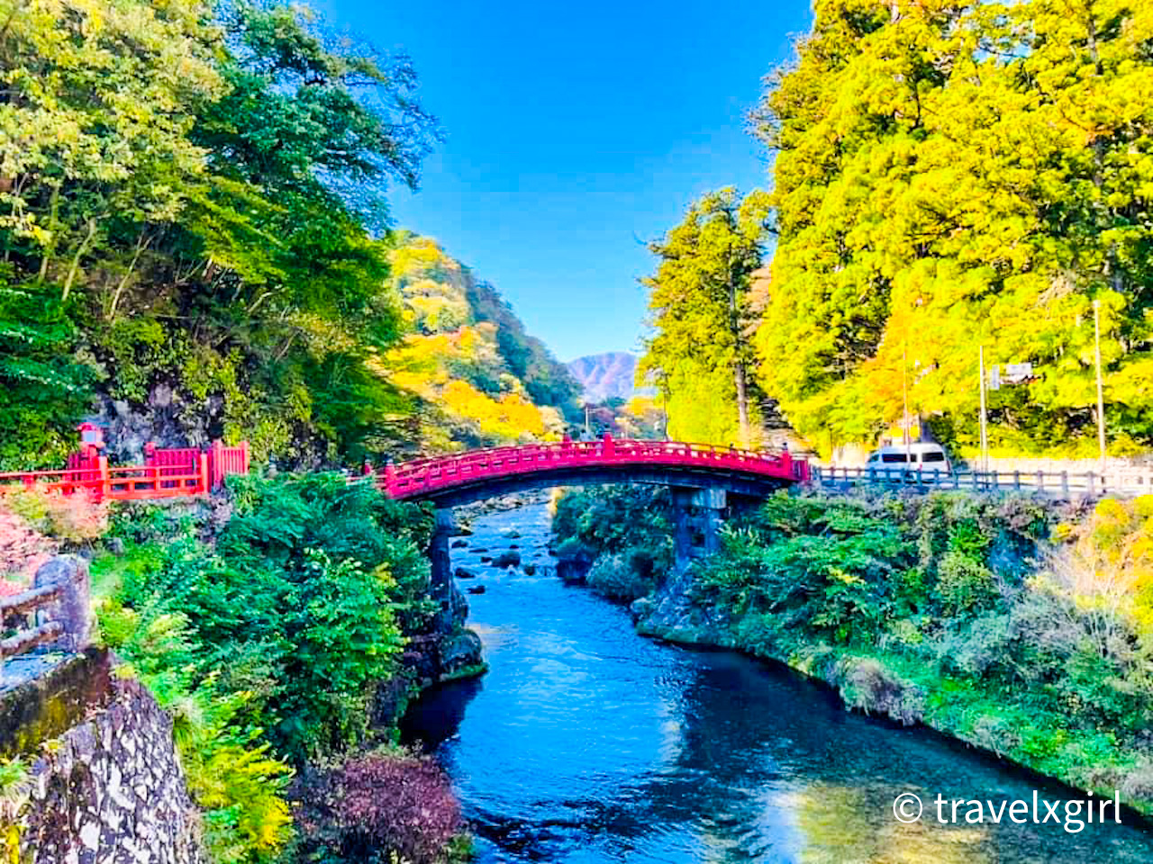 Shinkyo Bridge, Nikko, Tochigi, Japan
