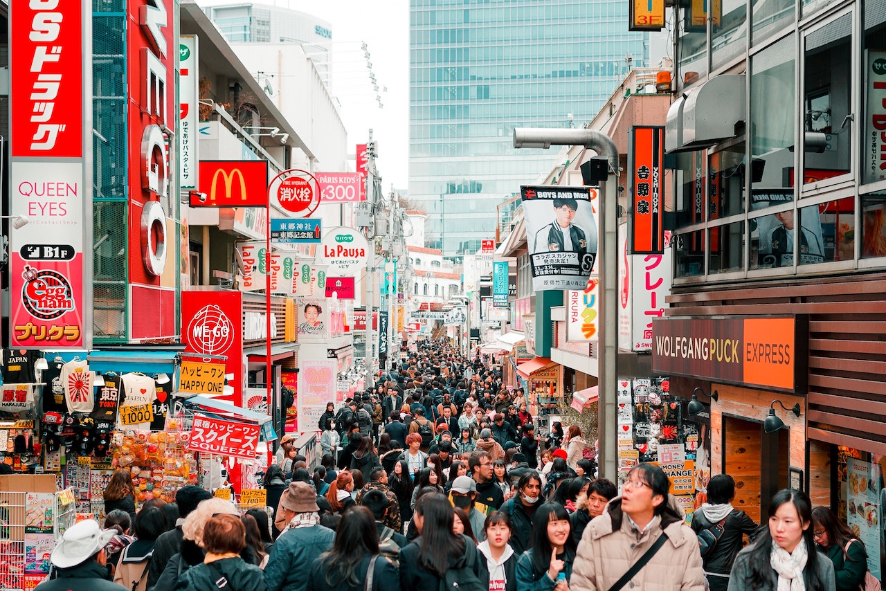 Takeshita Dori Street - Harajuku, Tokyo, Japan