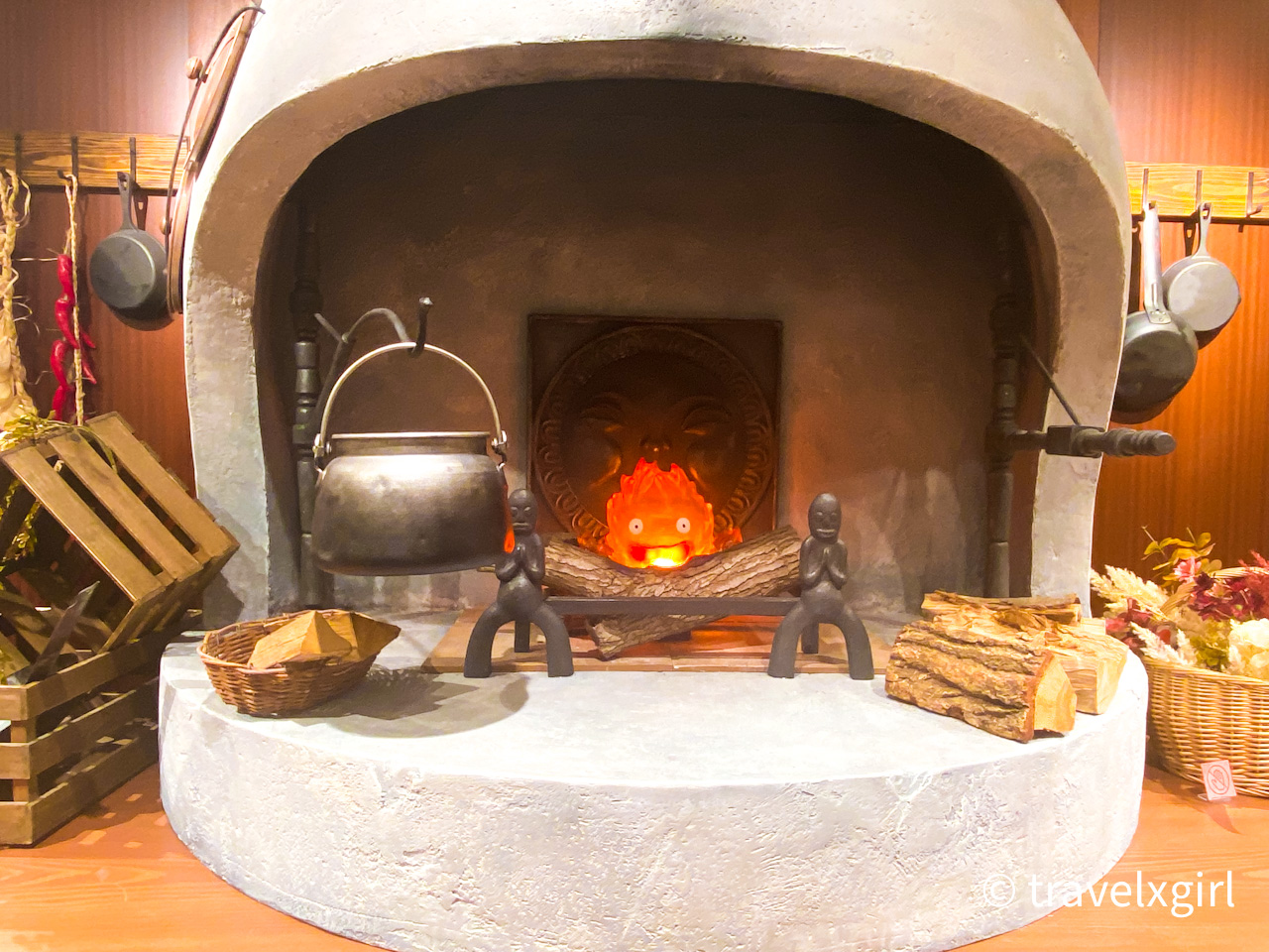 Calcifer at Ghibli Shop