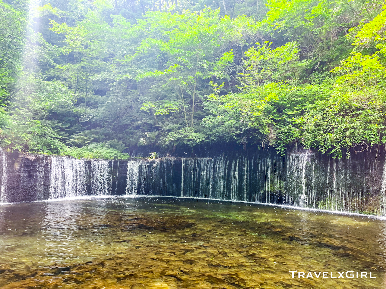 Shiraito Waterfalls - Famous Sightseeing Spot in Karuizawa