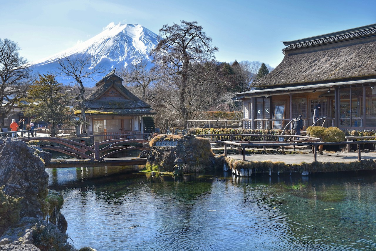 Oshino Hakkai, Oshino, Yamanashi, Japan