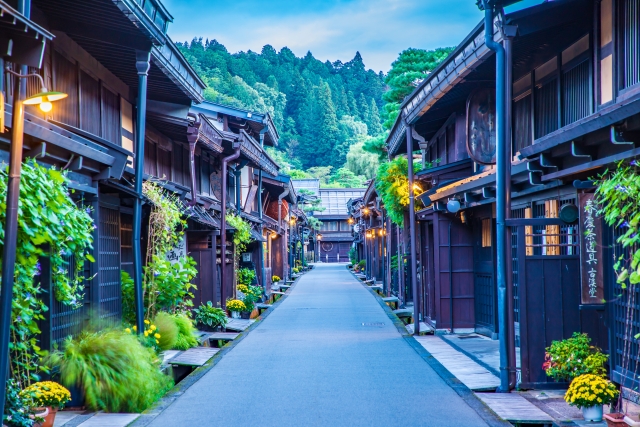 Takayama Old Town, Sanmachi suji