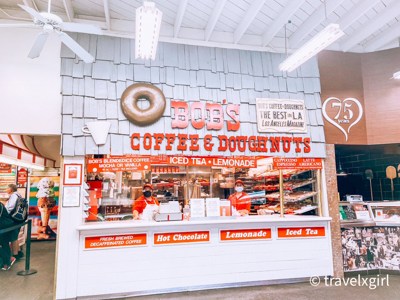 Bob's Coffee＠ロサンゼルス、ザ・オリジナル・ファーマーズマーケット