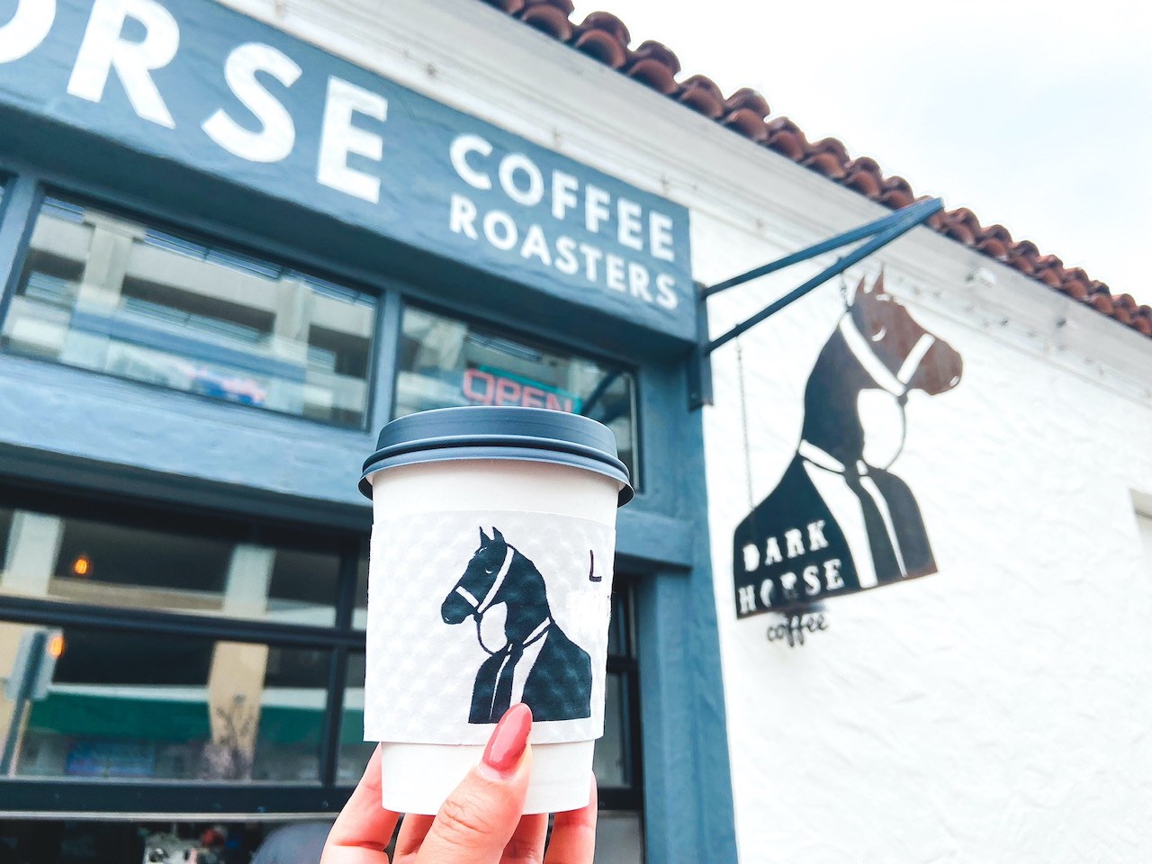 サンディエゴ・ノースパーク：おすすめカフェ、ダークホースコーヒー