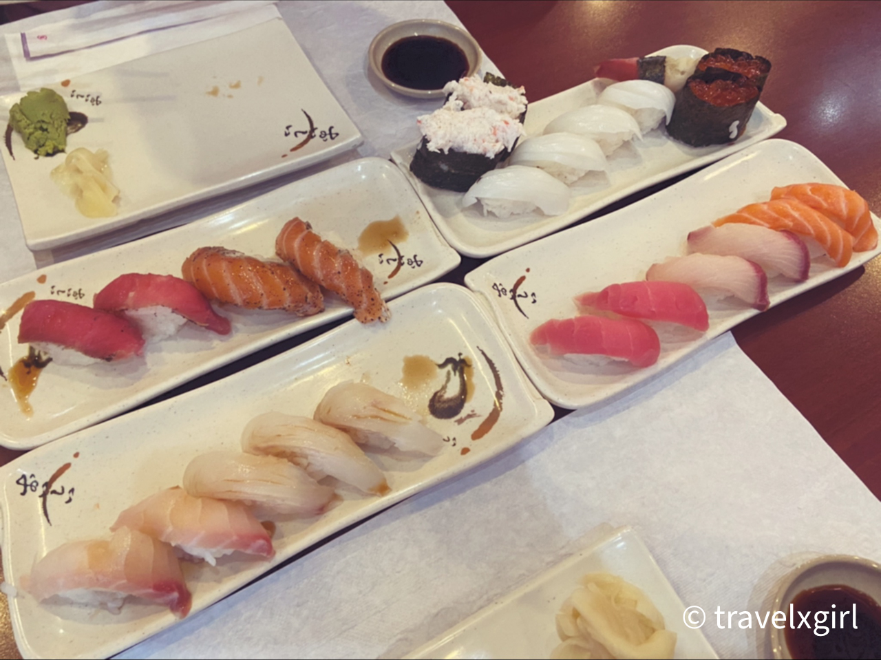 にぎり寿司＠SUSHI TACHIでお寿司食べ放題：ラスベガス・日本食レストラン