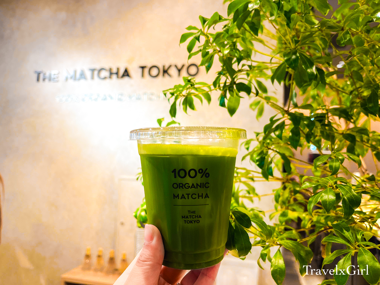 The Matcha Cafe Tokyo Miyashita Park in Shibuya