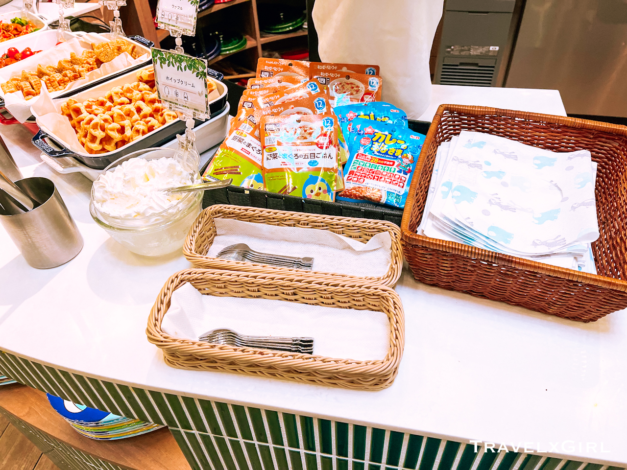 軽井沢倶楽部・ホテル軽井沢1130：レストランあさま（朝食）の子連れ向けサービス