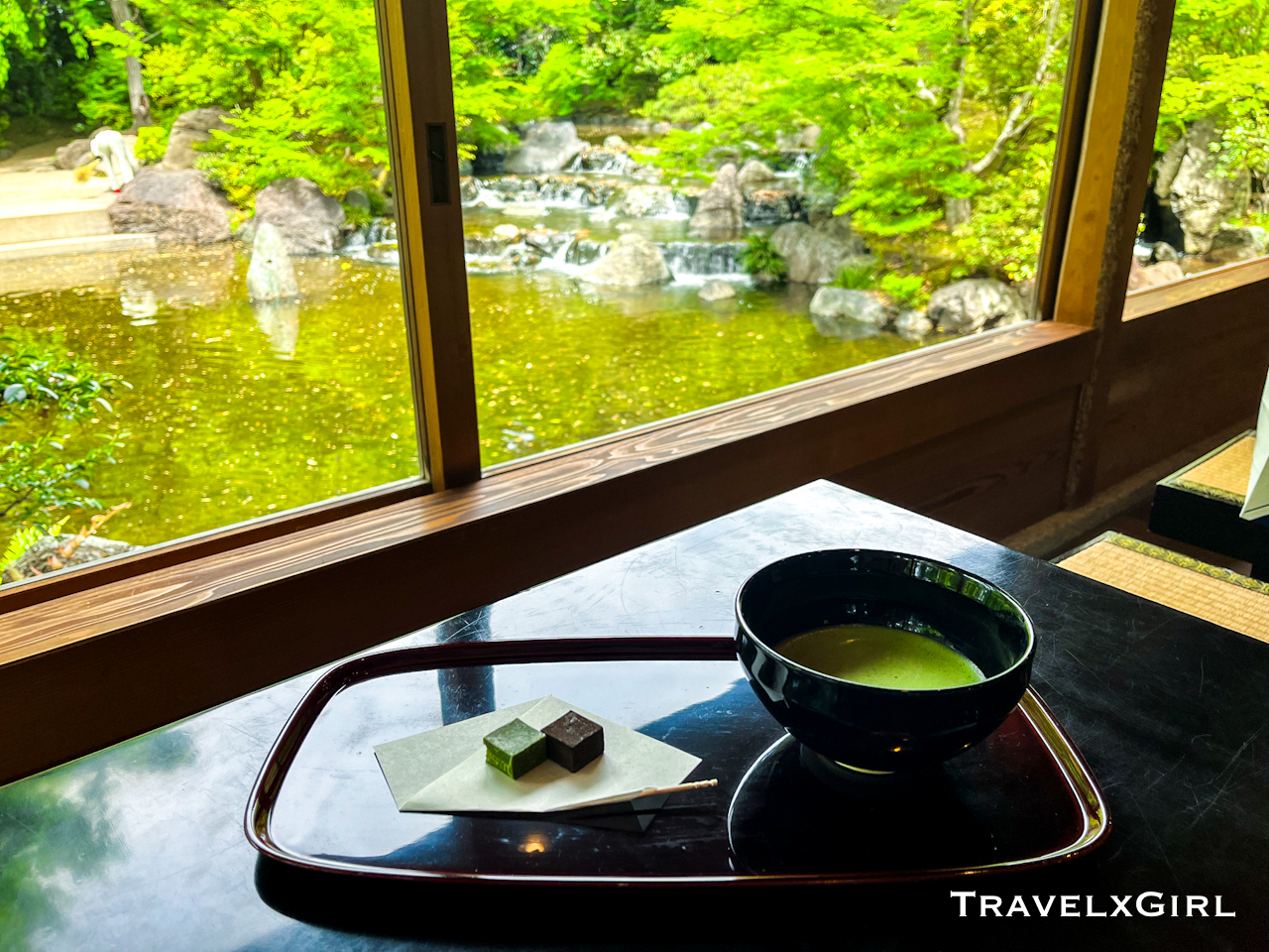 茶屋・和楽亭：神嶽山神苑